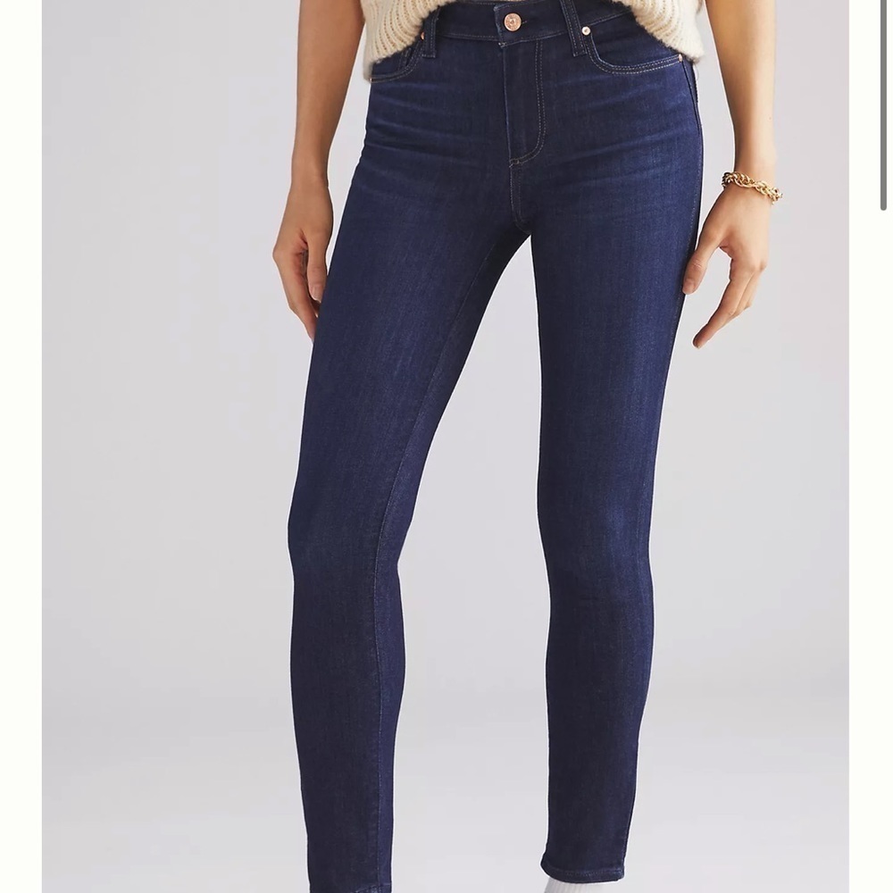 PAIGE Verdugo Ankle Skinny Jeans in Plano Size 26